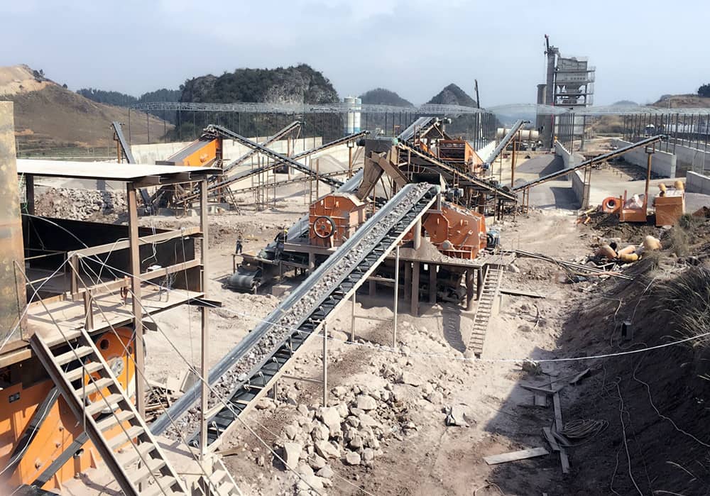 破碎篩分聯合生產線